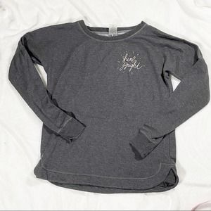 Calia Carie Underwood Small Sweatshirt Shine Bright gray grey